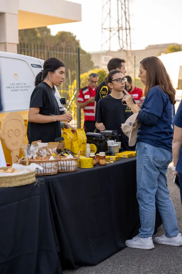 bancada do cafe Joyeux compra de alimentos